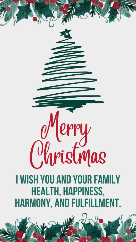 christmas Wishes for family 