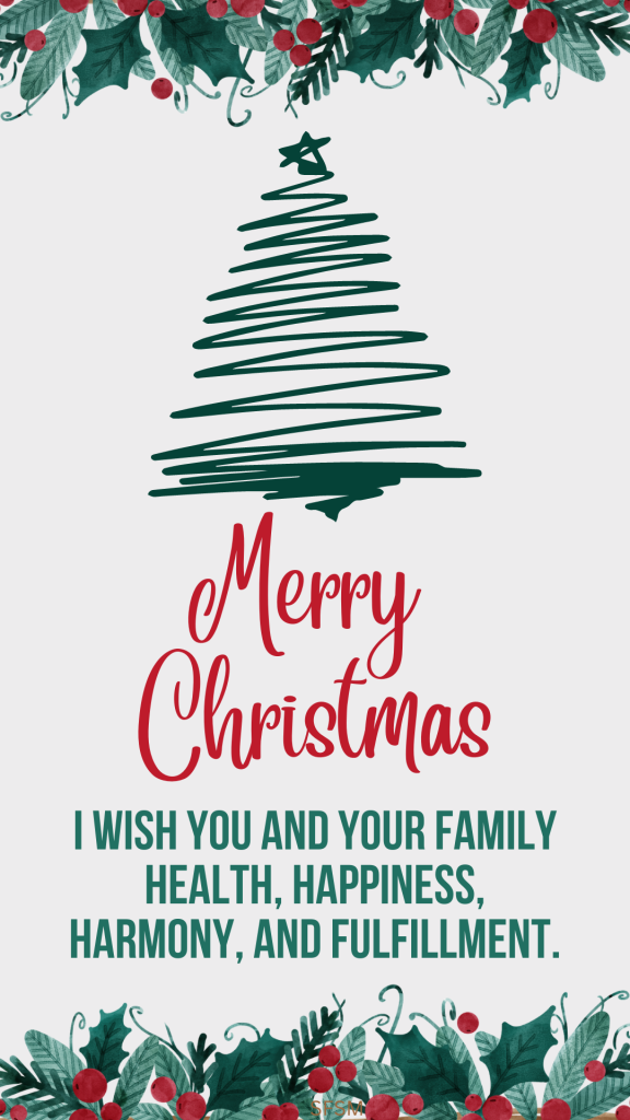 christmas wishes for family