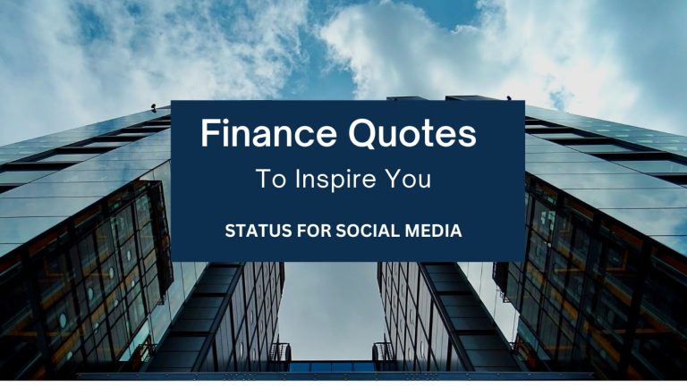 Finance Quotes to Inspire You